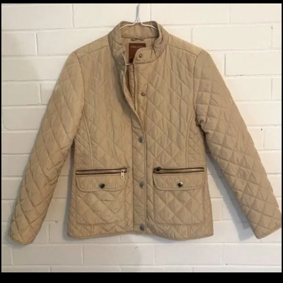 Zara Jackets Coats Zara Girls Gold Quilted Fallspring Jacket